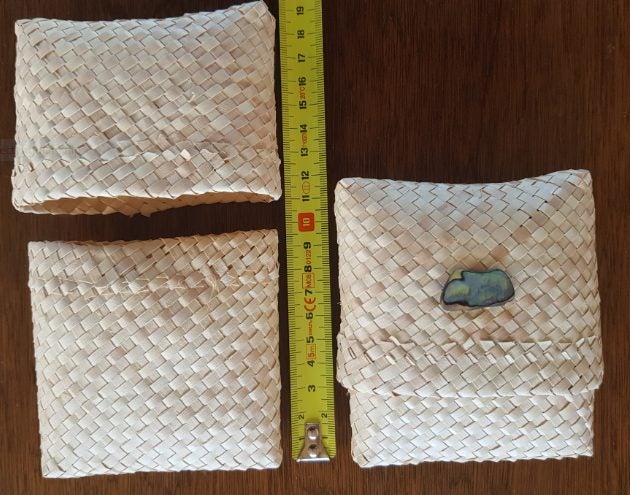 Large Pouch with Paua. Pack of 5. Carousel 2