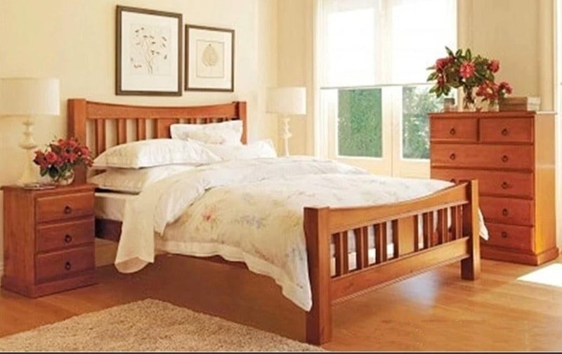 Country Bedroom Suite Queen (4 pcs) Carousel 1