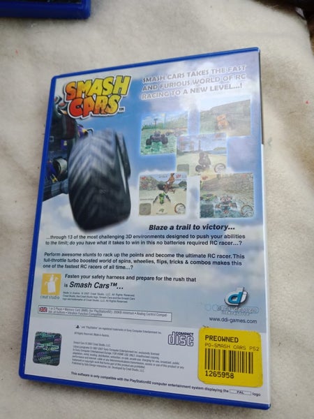 Smash cars PlayStation 2 game Carousel 2