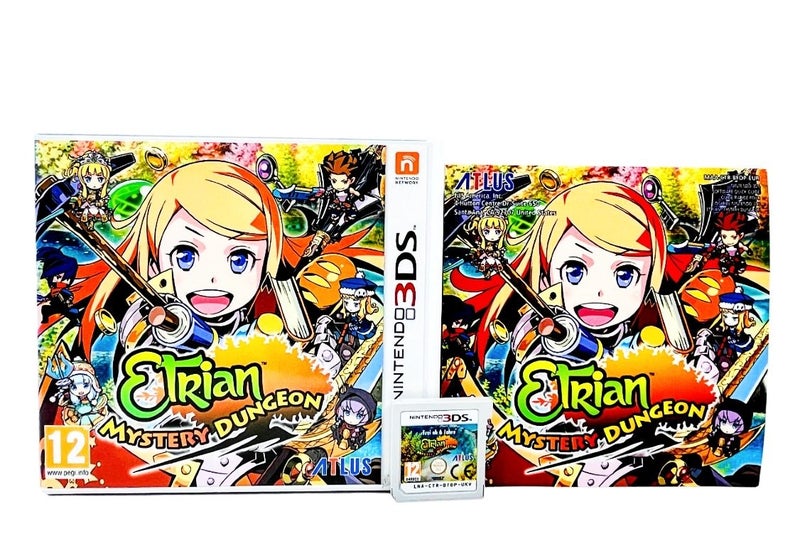 Etrian Mystery Dungeon (3DS) *MINT COMPLETE* Carousel 1
