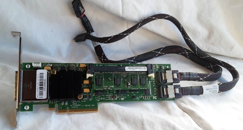 HDD Raid Controller PCIE (LSI MegaRaid 8888ELP) Carousel 1