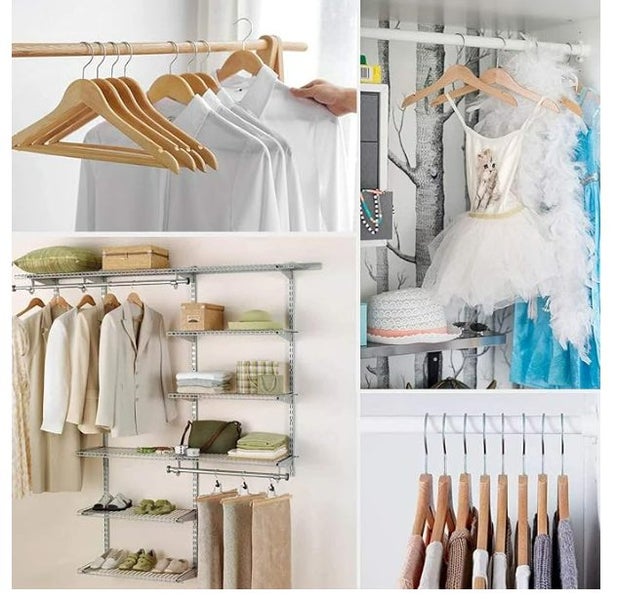 Clothes Hangers Wooden Clothes Hangers Carousel 4