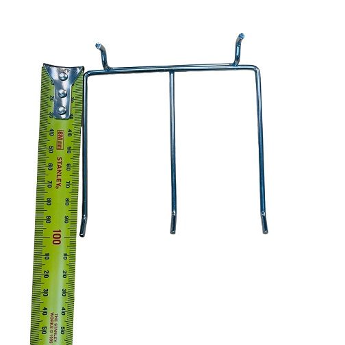 DISPLAY PEG BOARD HOOK/PRONGS (100x100MM) (1Pack) Carousel 6