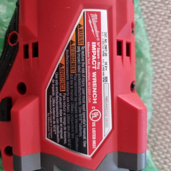 MILWAUKEE M18, 2967 1/2inch impact wrench Carousel 4