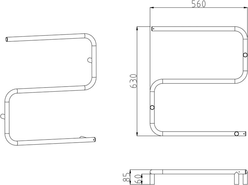 HEATED TOWEL RAIL NEW Carousel 2