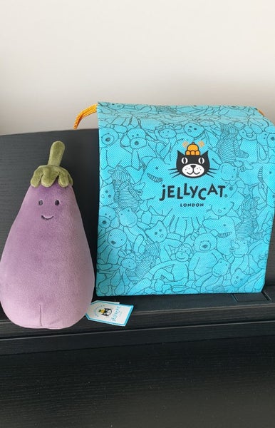 Jellycat Vivacious Vegetable Aubergine Carousel 1
