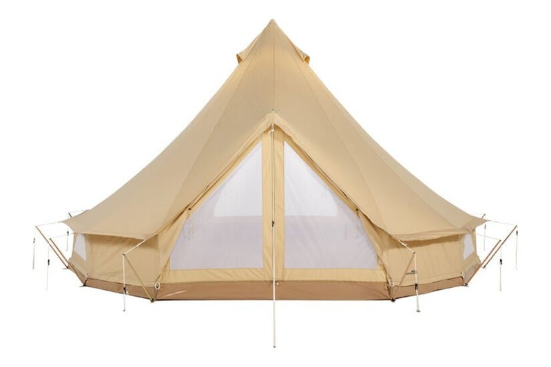 CanvasCamp bell tent Short Guy rope Poles Carousel 2