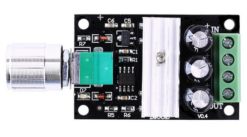 Low cost Speed Controller for DC Motors 6 to 28V & 3A Integral potentiometer Carousel 4
