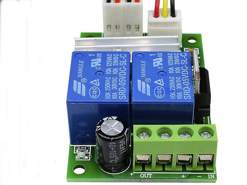 Push Button Reverse Speed Controller 6~30V 10A. Non-latching Momentary Operatiom Carousel 2