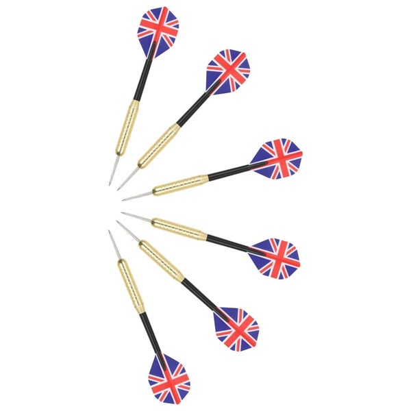 Professional Sisal Dartboard With Cabinet And 6 Darts Koalx Carousel 2
