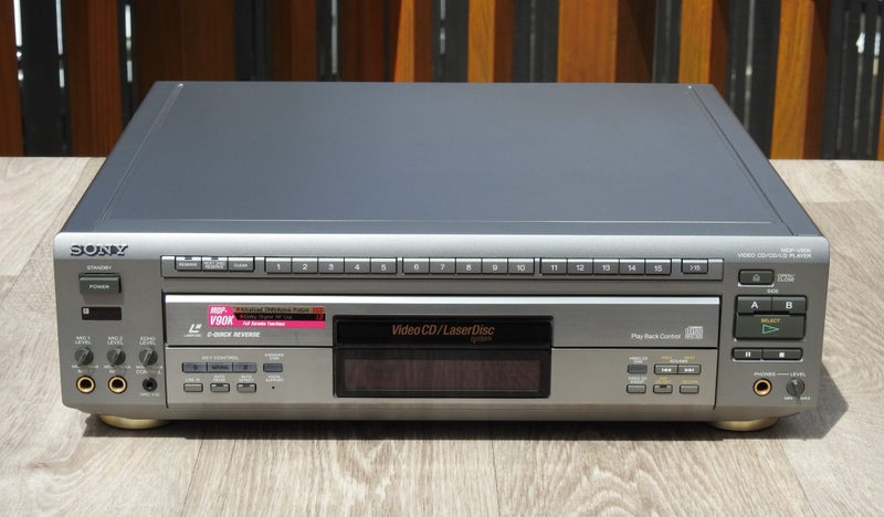 Sony High End CD / LD player, Micro Phone input & Mixer, Made in Japan Carousel 2