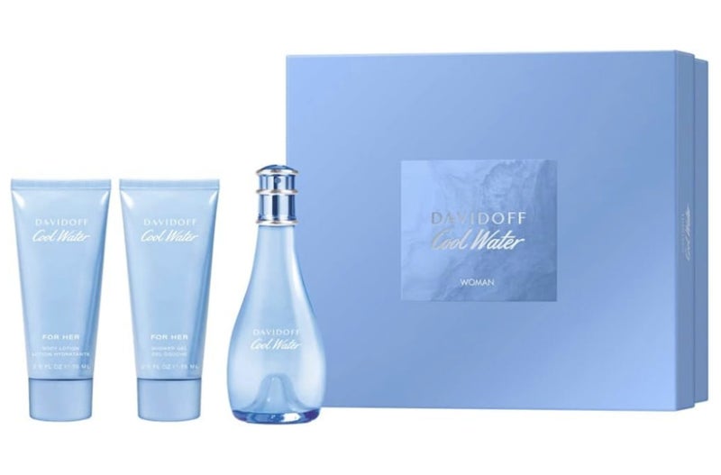 DAVIDOFF COOLO WATER GIFT SET FOR WOMEN 100ML Carousel 2