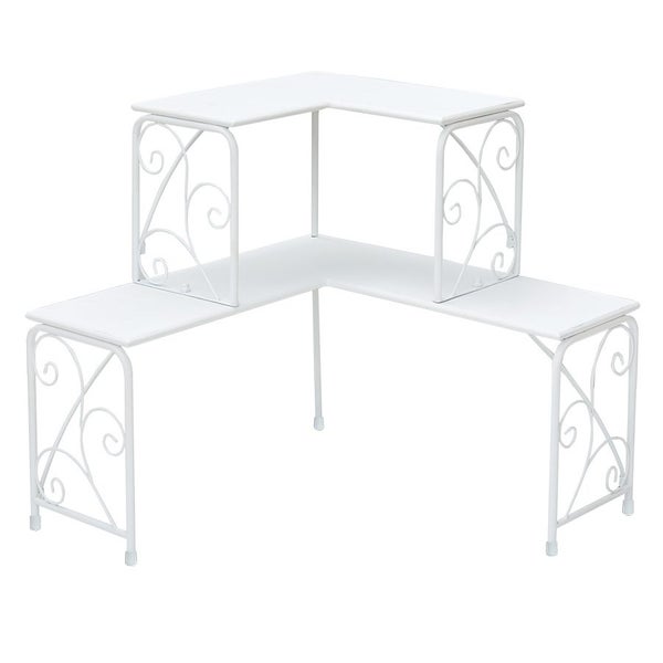 Scroll work corner unit / shelf Carousel 1