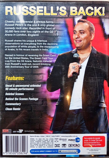 Russell Peters - Green Card Tour Live from the 02 Arena Carousel 2