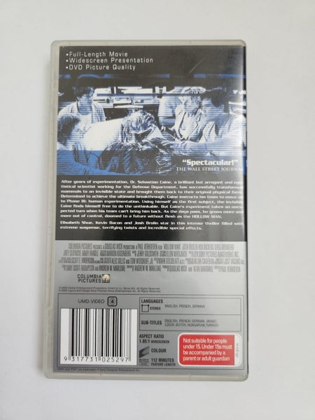 Hollow Man PSP Movie Carousel 3