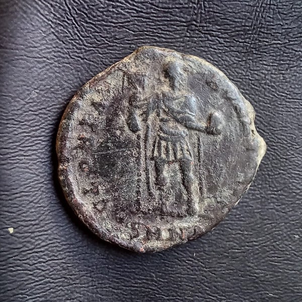 #o854# Roman Bronze coin issued by Theodosius I from 392-395 AD Carousel 2