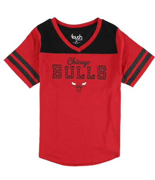 Touch Womens Chicago Bulls Embellished T-Shirt, NWT Carousel 1