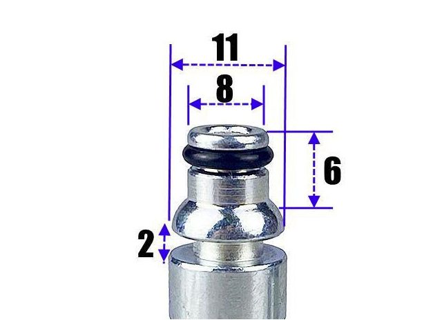 Adapter M22 x Quick Coupler for BOSCH / STIHL / AR / Nilfisk Carousel 3