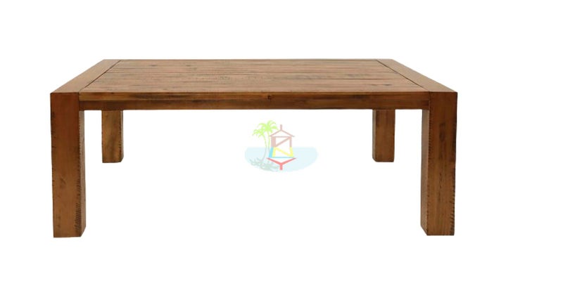 Woodgate# NZ Pine Rustic Dining Table | 2.1M Carousel 1