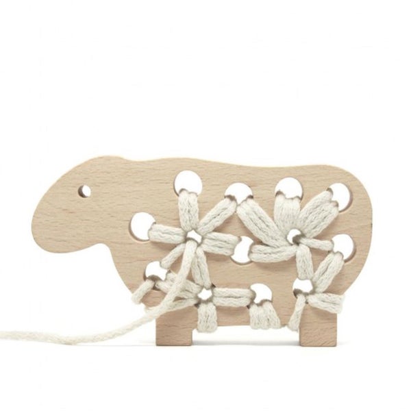 Loch Ness Toys Wooden Toys - Gabby the Sheep Carousel 1