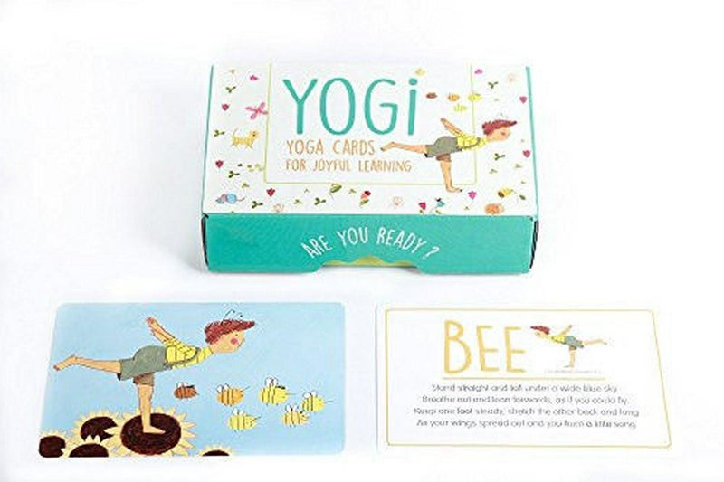 Yogi Fun Kids Yoga Cards Kit With Illustrations, Rhyming Poems, Birthday Activit Carousel 1