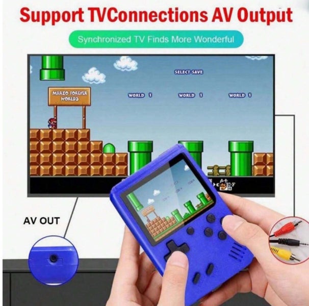 HandHeld Game console 400 inbuilt game - Christmas Gift Carousel 9