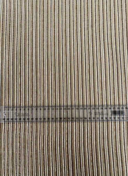 UPHOLSTERY FABRIC 5 METRES HIGH END CLASSIC DESIGN ROMAN STRIPES Carousel 1