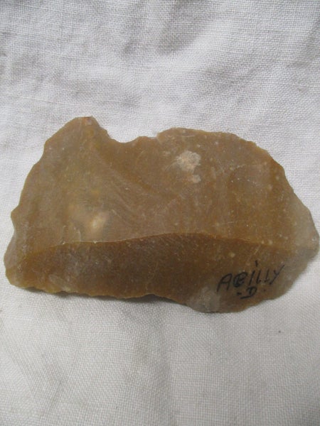 Old Neolithic Flint x 3 - Scrapers Adze Stone Tools - SSXX 5561 Carousel 8
