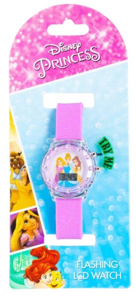 Disney Princess Watch Flashing LCD Carousel 1