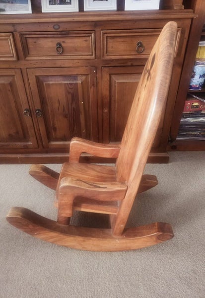 Vintage Child Rocking Chair hand Crafted customized Carousel 3
