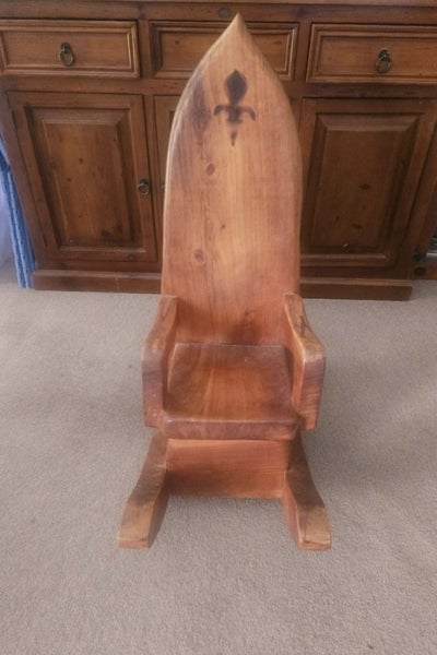 Vintage Child Rocking Chair hand Crafted customized Carousel 1