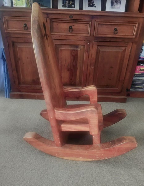 Vintage Child Rocking Chair hand Crafted customized Carousel 2