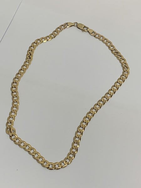 9ct Gold 45cm Gold Curb Chain Carousel 1