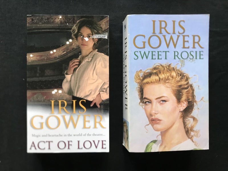 TWO IRIS GOWER BOOKS TOGETHER - HISTORICAL ROMANCE WRITER Carousel 1
