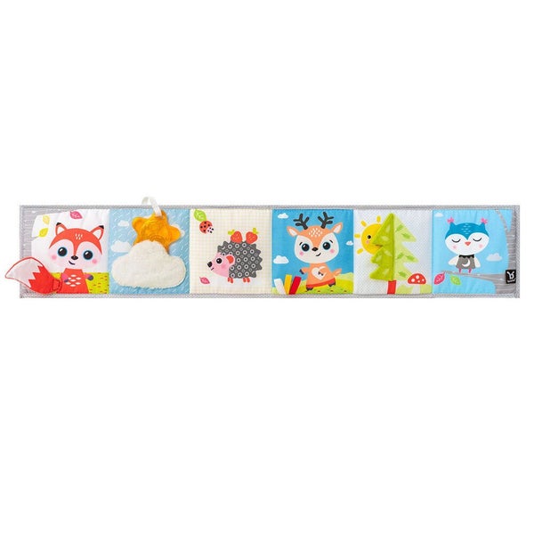 Benbat Double Sided First Baby Book Infant 0m+ Early Educational Development Toy Carousel 1