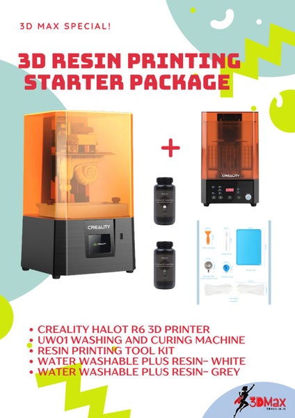 Resin 3D Printing Starter Package Carousel 1