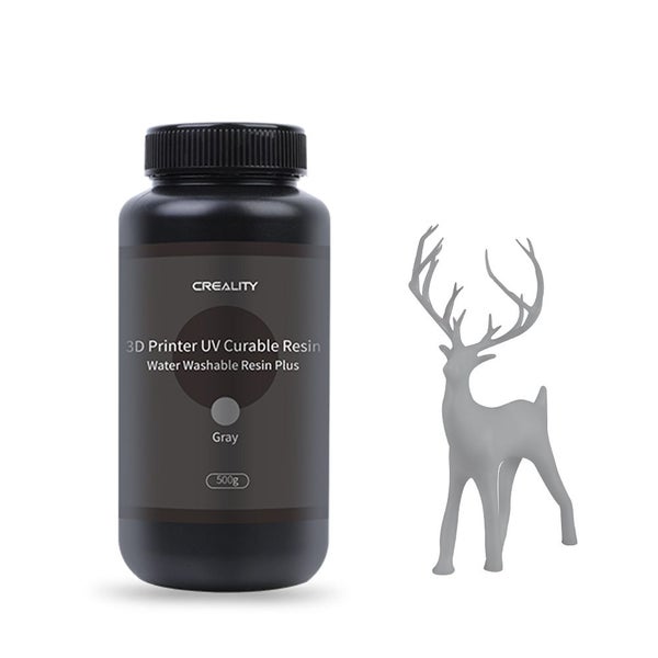 Creality LCD Water Washable Plus Resin 500g - Grey Carousel 1