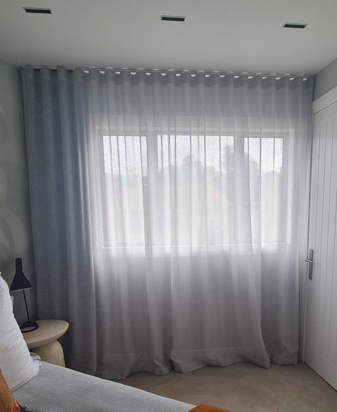Curtains, rods, backing drapes. Beautiful but I have changed to shutters Carousel 2