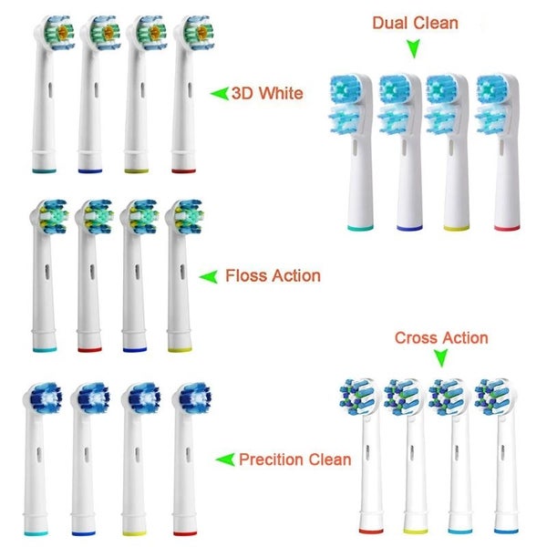 20pcs Replacement Toothbrush Heads Refill for Oral-B Electric Toothbrush62863229880833111