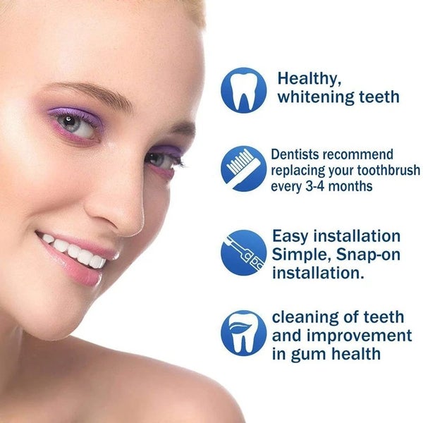 20pcs Replacement Toothbrush Heads Refill for Oral-B Electric Toothbrush62863229880833113