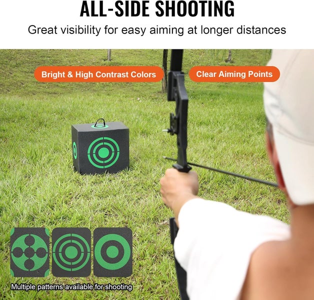 Archery Target Block Foam 40x45x28cm compound & recurve bow target self healing Carousel 4