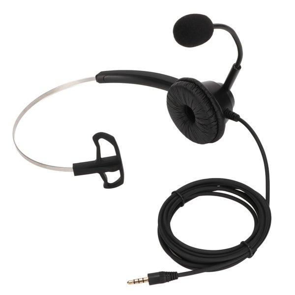 monaural headphones single ear customer service headset H360-3.5 Telephone Carousel 5