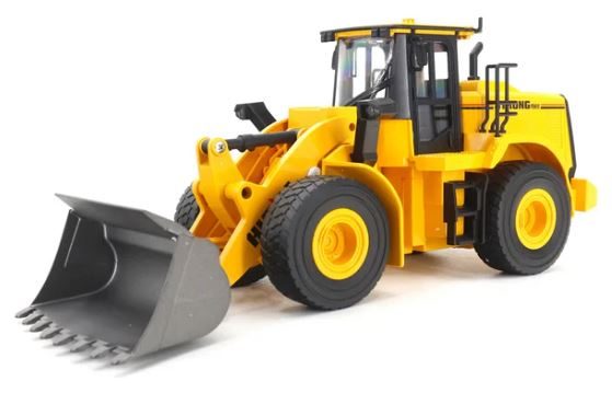 Huina 1552 1/16 2.4Ghz RC Front End Loader Alloy Bucket w/ 2 Rechargeable Bat... Carousel 1
