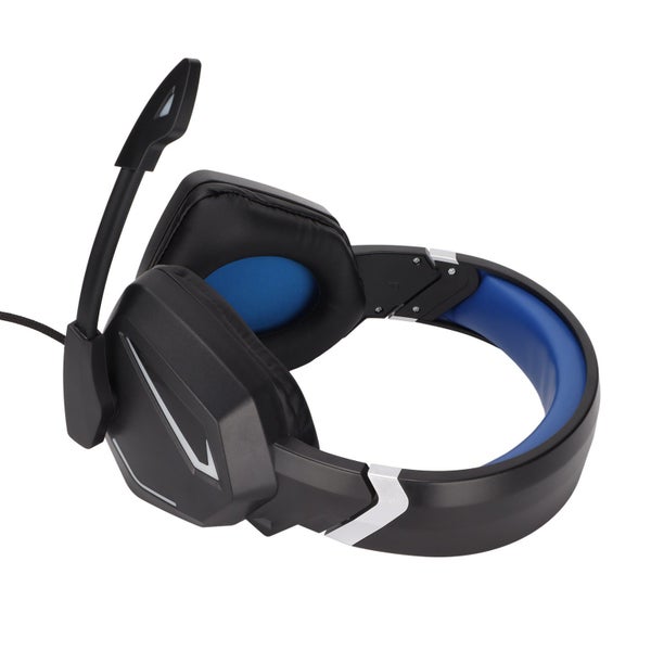 over ear headset Gaming Headphone Stereo RGB Light Memory Foam Earmuffs 3.5mm Carousel 1