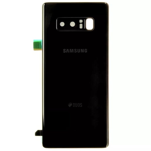 Back Cover For Samsung Note 8 Midnight Black With Camera Lens Carousel 1