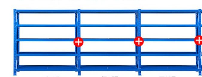 Heavy Duty Shelf unit 6m(L) x 0.6m (W) x 2.5m(H) Extra wide 5 Tier Free Delivery Carousel 1