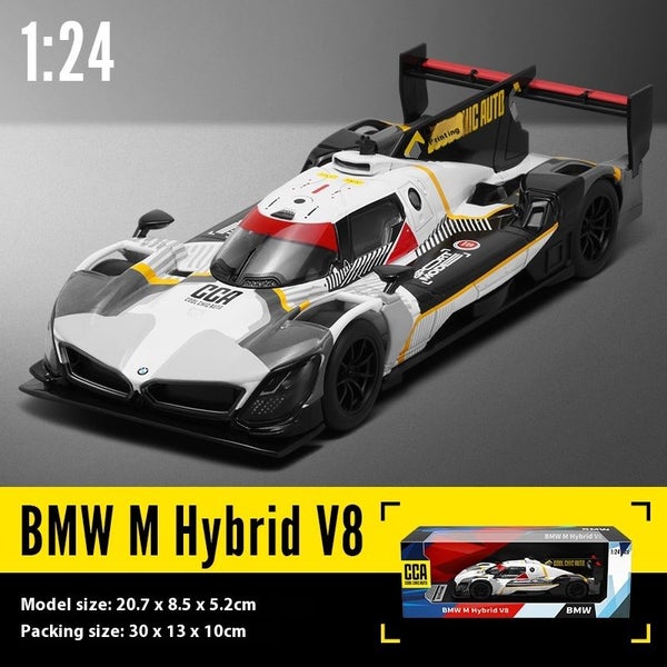 1:24 Scale BMW V8 Alloy Racing Car Model, Premium Collectible Carousel 1
