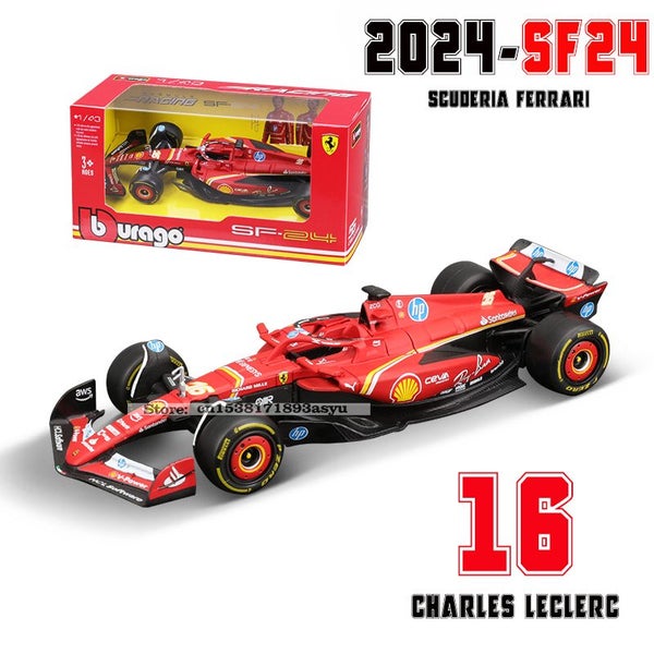 Bburago 1:43 2023 F1 Red Bull Racing RB19 Las Vegas Livery 1# Carousel 1