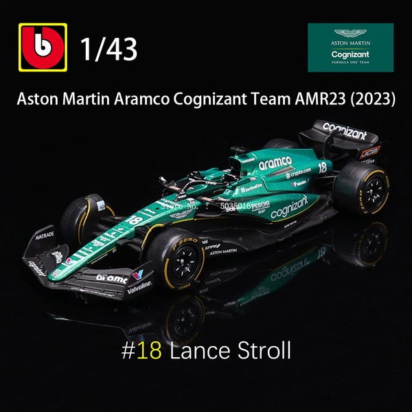 Bburago 1:43 2023 F1 Red Bull Racing RB19 Las Vegas Livery 1# Carousel 7