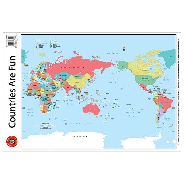 LCBF Wall Chart Countries Are Fun Poster Carousel 2